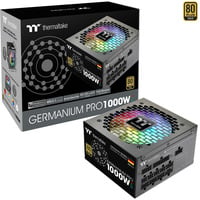 Germanium Pro RGB 1000W, PC-Netzteil schwarz, 1x 12-Pin High Power GPU, 4x PCIe, Kabelmanagement, 1000 Watt