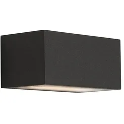 ROSSINI ILLUMINAZIONE RUFY LED-Wandleuchte Single Emission 15W 4000K 100° IP65 Anthrazit - Architektonische Außenbeleuchtung aus Aluminiumdruckguss - Rossini Group