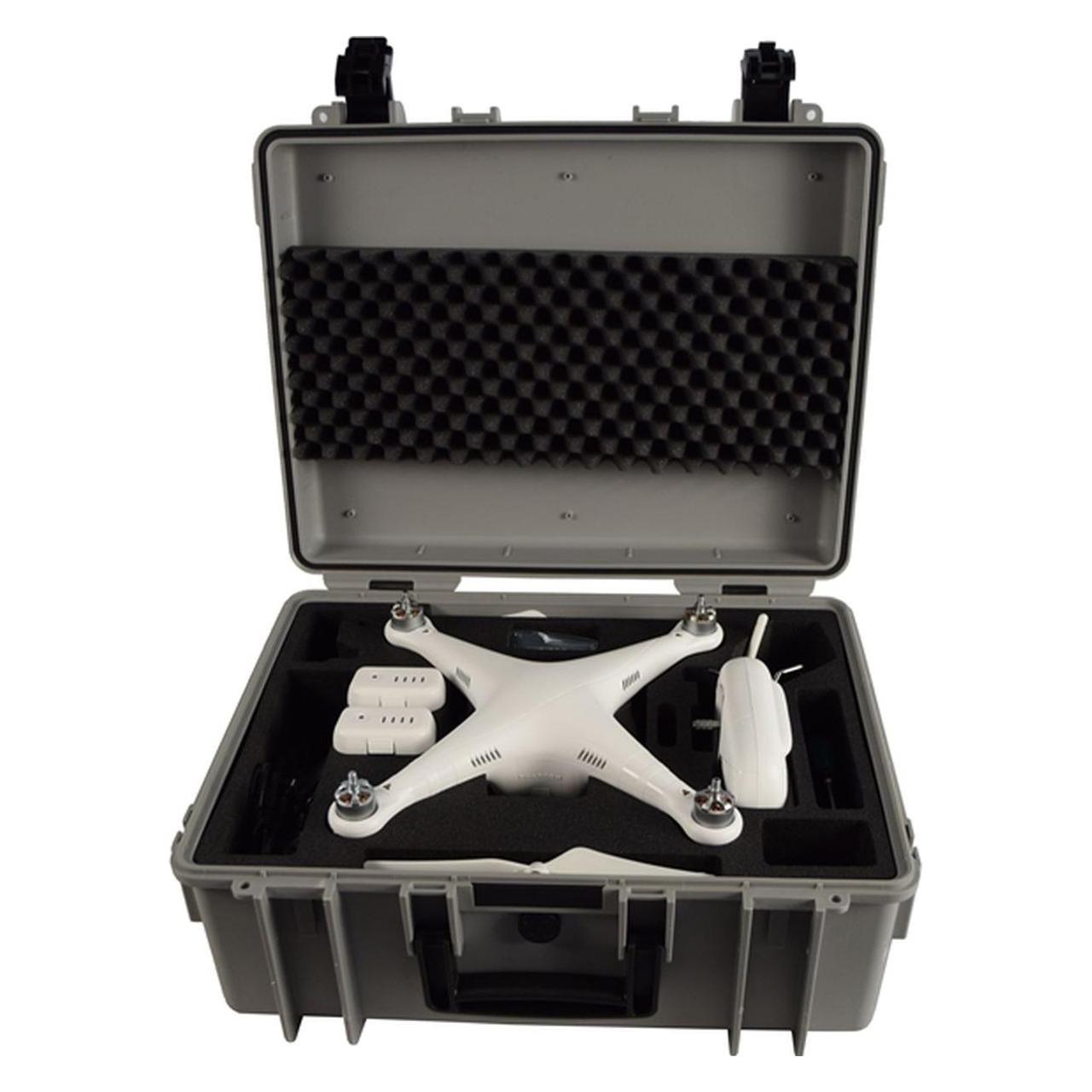 B&W International Outdoor.cases Copter.case grey / hardfoam DJI Phantom 2 (Drohnen Koffer, DJI Phantom 2) (5100043)