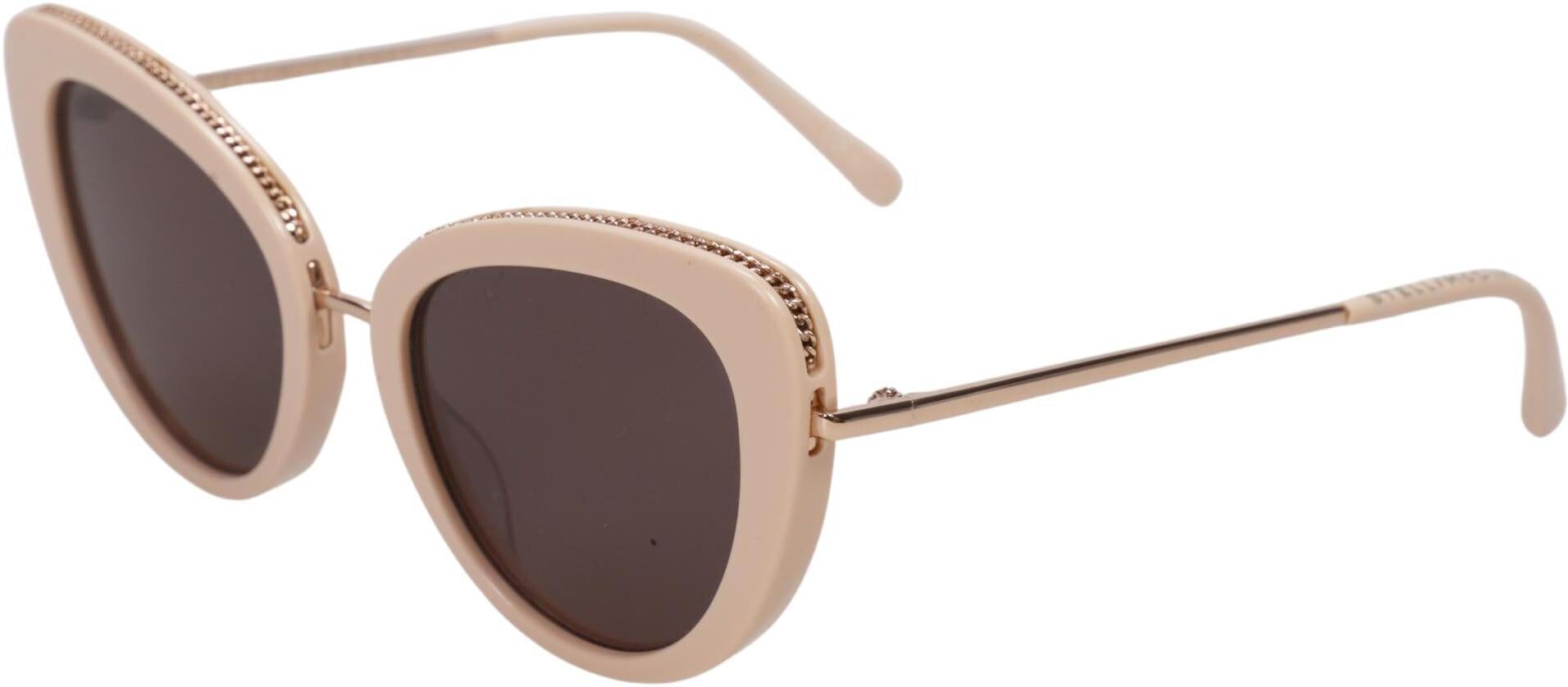 Stella McCartney Damen Sonnenbrille, Beige - Second Hand