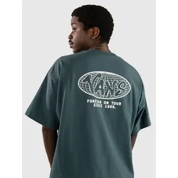 Vans World Tour Loose T-Shirt mystic moss Gr. S