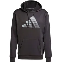 ADIDAS Herren Kapuzensweat Game & Go Training Big Logo, Größe S in Schwarz Schwarz