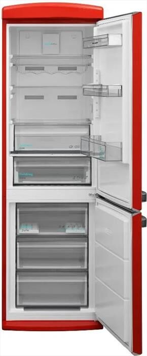 Sharp Frigorifero Combinato Sj-nra11rmxrd Classe D 331lt-rosso