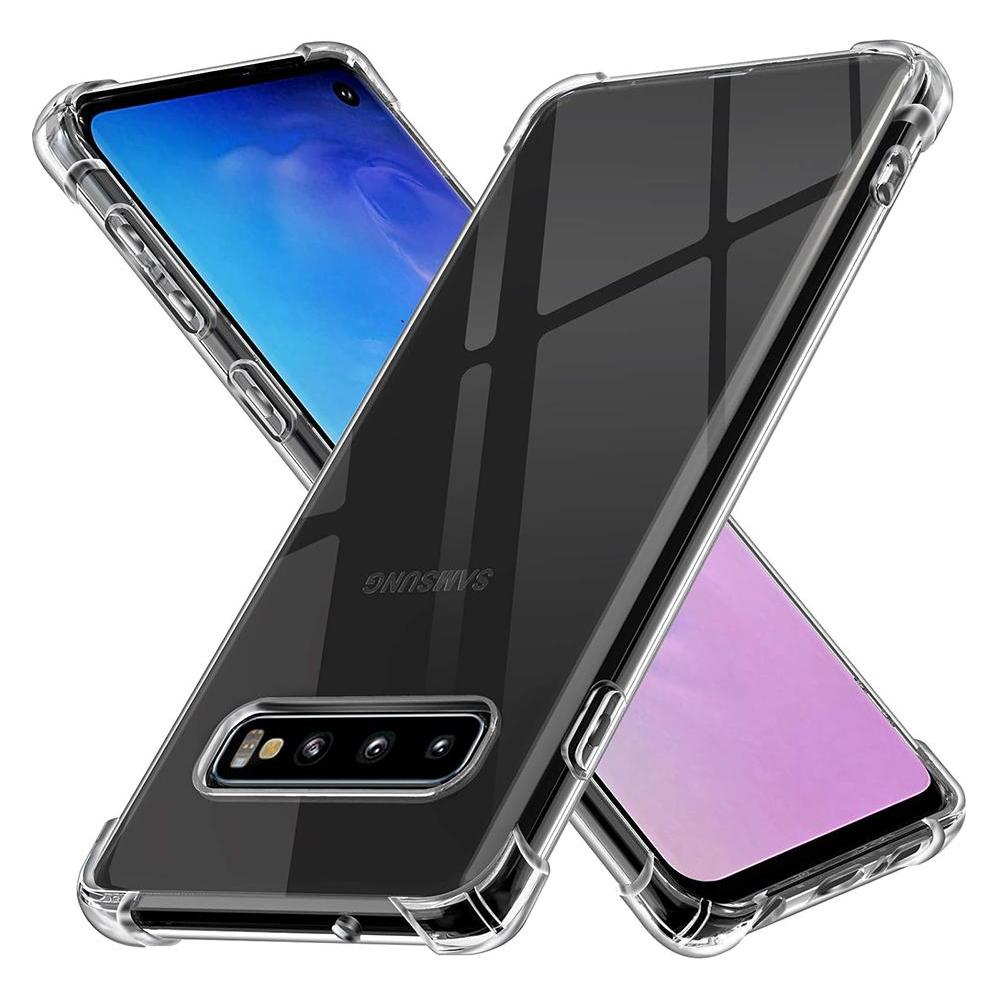 Techsuit - Shockproof Clear Silicone - Samsung Galaxy S10 - Clear (Samsung Galaxy S10) (56346758)