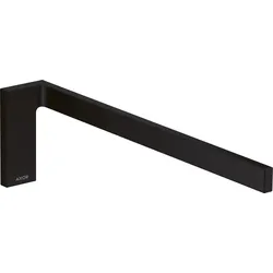 hansgrohe AXOR UNIVERSAL Rectangular Handtuchhalter, Metall, einzeln, fest, Länge 380mm, 42626670, Farbe: Mattschwarz