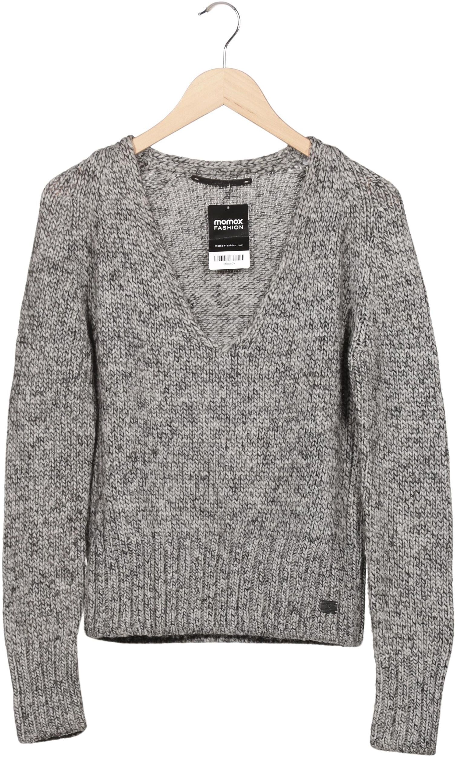 True Religion Damen Pullover, Grau, Gr. XS, Synthetik / Wolle - Second Hand
