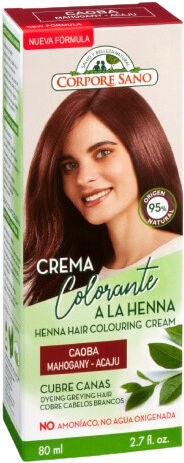 Corpore Sano Henna Coloring Cream 80 ml Mahogany