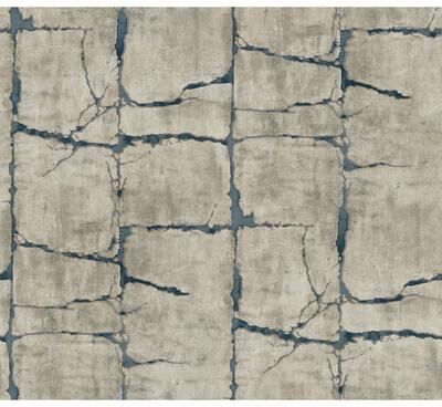 York Wallcoverings Mojave Navy Wallpaper
