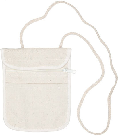 buttinette Brustbeutel, natur, 14 x 16 cm