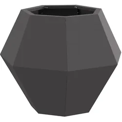 Helloshop26 - Rechteckiger Pflanzkübel für den Außenbereich 50 x 50 x 40 cm praktisch und ästhetisch ansprechend für Garten oder 02_0053118