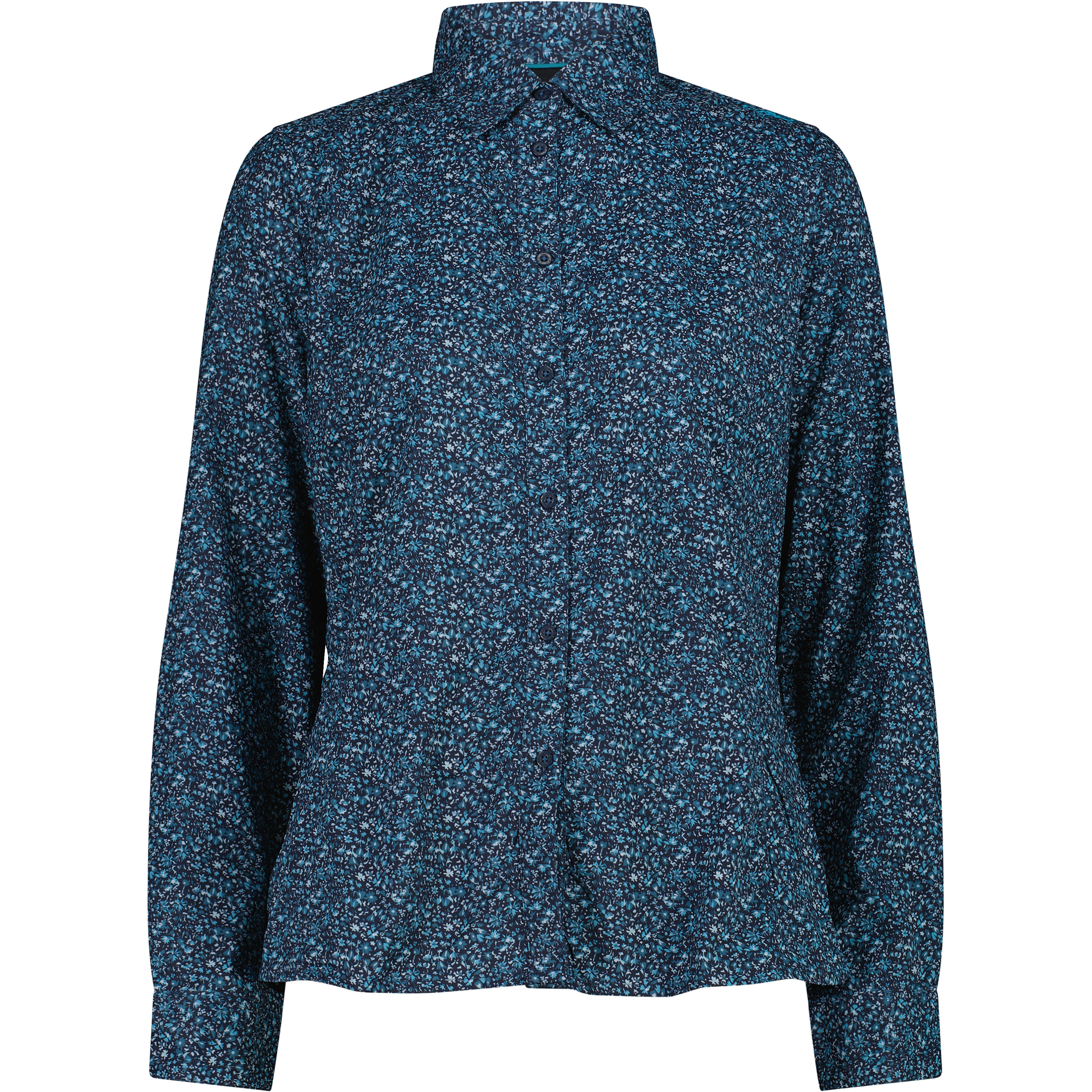CMP Damen Blusen blau Größe XXS Trekking Elastisch