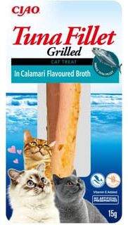 Churu Cat Filete de Atum Tenro com Caldo de Lula 12 un x 25g