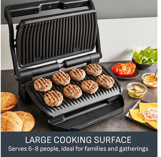 Tefal OptiGrill+ XL Health Grill Black