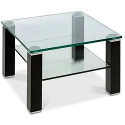 Arteca Couchtisch Modul A 70x70cm Glas Schwarz