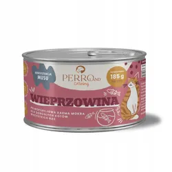 PERRO CATering Schweinefleisch Monoprotein-Alleinfutter für Katzen