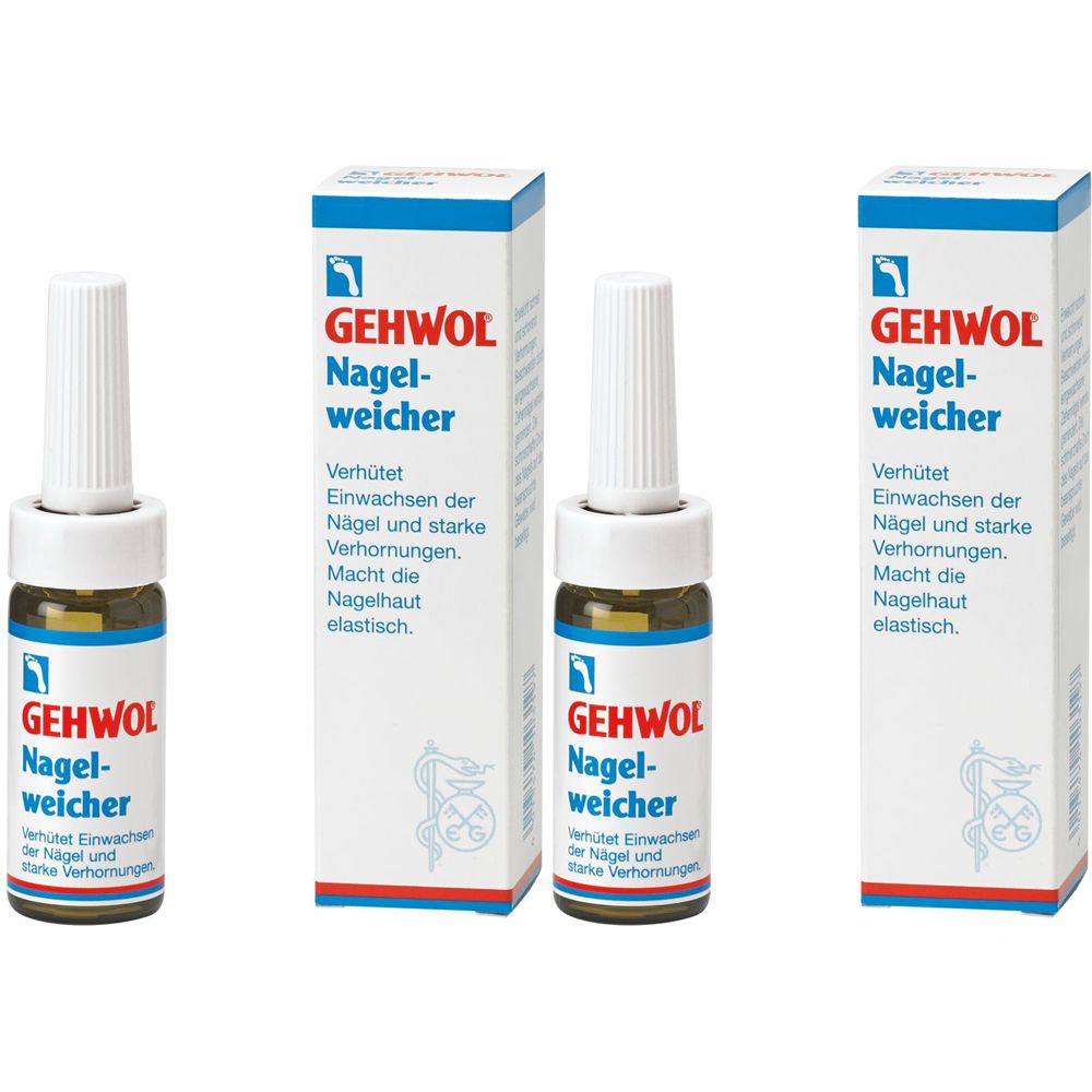 Gehwol Nagelweicher x2 2x15 ml Flüssigkeit