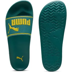 PUMA Leadcat 2.0 Badelatschen 46 - emerald ice/dazzling yellow 44.5