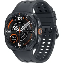 SAMSUNG Galaxy Watch Ultra2, 47, LTE Smartwatches Titan Nitrilkautschuk, 90-140 mm, Titanium Gray