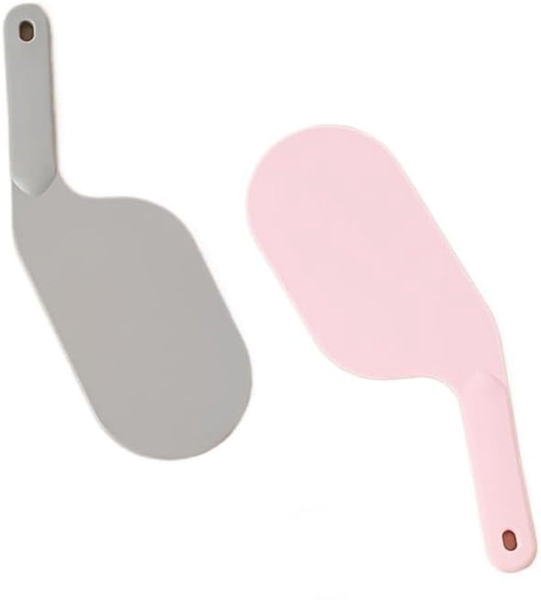 Matrasheffer Tucker Tool Paddle - 2 stuks - Lakensopstopper en matraslifter - Grijs en Roze - 30 x 10 cm