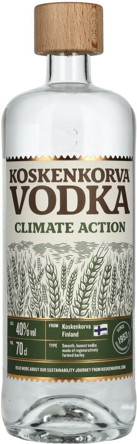 Koskenkorva Vodka Climate Action 40% Vol. 0,7l