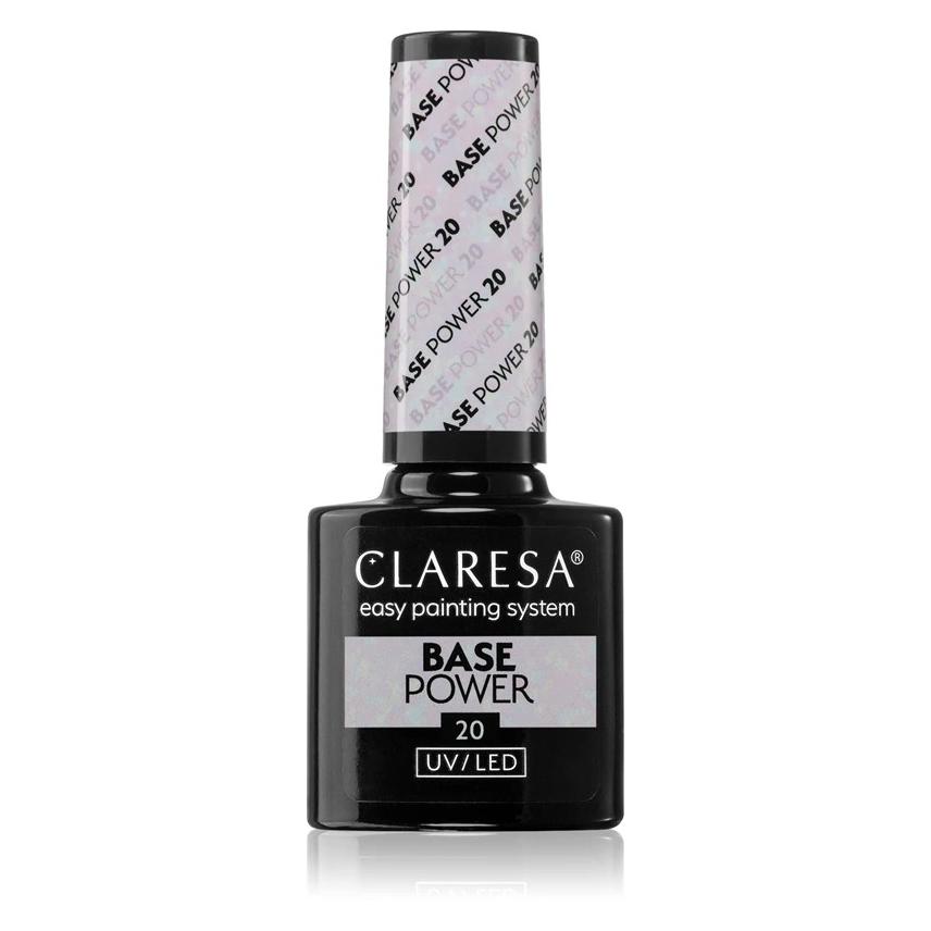 Activeshop Claresa Base Power Acid-Free Hybrid Milky With Opalisation Foil 20 - Nail Polish (Milky, Opalisation Foil 20) (46370617)