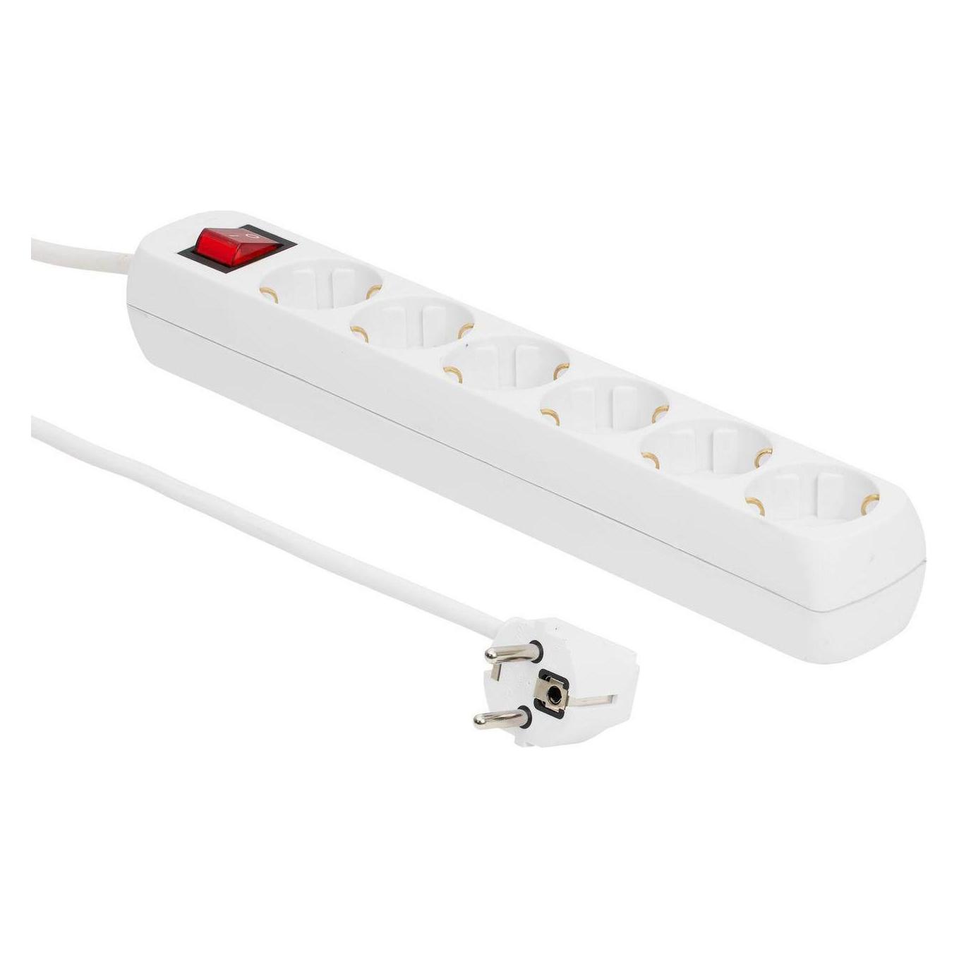 MicroConnect Power Strip (6x, CEE 7/3, 1.50 m) (MC-GRU00615WS)