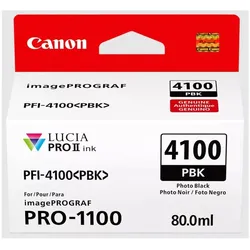 Canon, Druckerpatrone, PFI-4100 PBK photo black (BK, PBK)