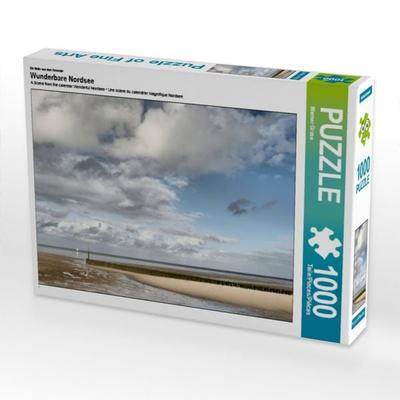 CALVENDO Puzzle Ein Motiv aus dem Kalender Wunderbare Nordsee | 1000 Teile Lege-Größe 64x48cm Foto-Puzzle für glückliche Stunden
