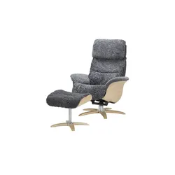 Nils Olsen Relaxsessel aus Schaffell  Balance ¦ grau ¦ Maße (cm): B: 76 H: 106 T: 115.0