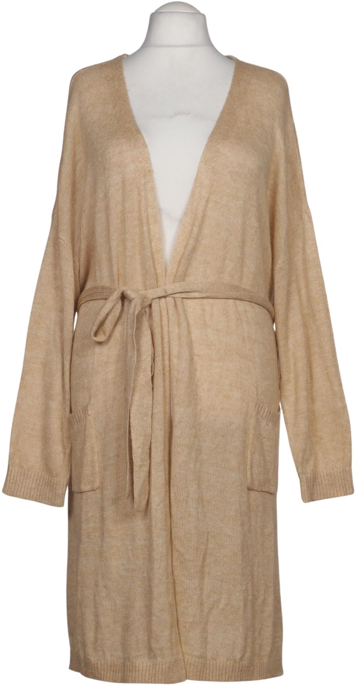 Studio Untold Damen Strickjacke, Beige, Gr. EU 54, Synthetik - Second Hand