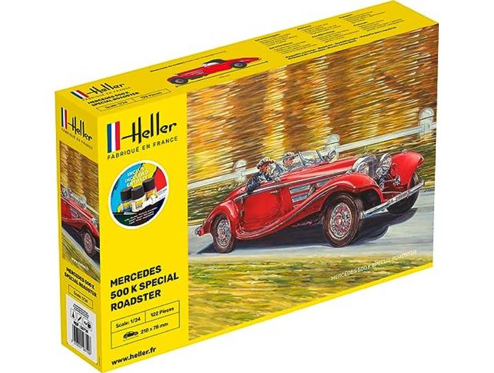 Heller Modelauto: starterset: 500 K Special Roadster