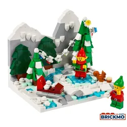 LEGO 40564 Weihnachtselfen-Szene 40564