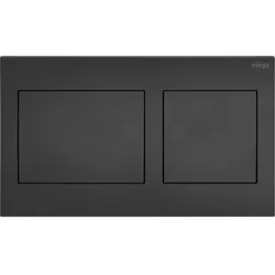 Viega  Visign for Style Betätigungsplatte 801724 220x130x8mm, für Unterputz-Spülkasten, Kunststoff schwarz matt