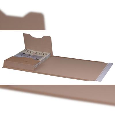 smartboxpro 25 x Buchverpackung braun B4, 378x295mm