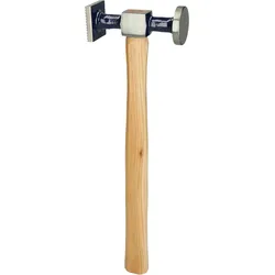 KS Tools Karosserie-Riffelhammer grob, rund-eckig, 325mm - 140.2132