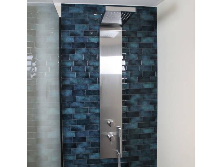 Essekadra panneau de douche mécanique chrome Essebagno