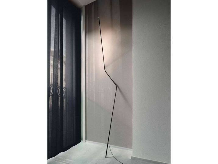 Neo Stehleuchte Gold - Nemo Lighting - Wohnzimmer - Aluminium