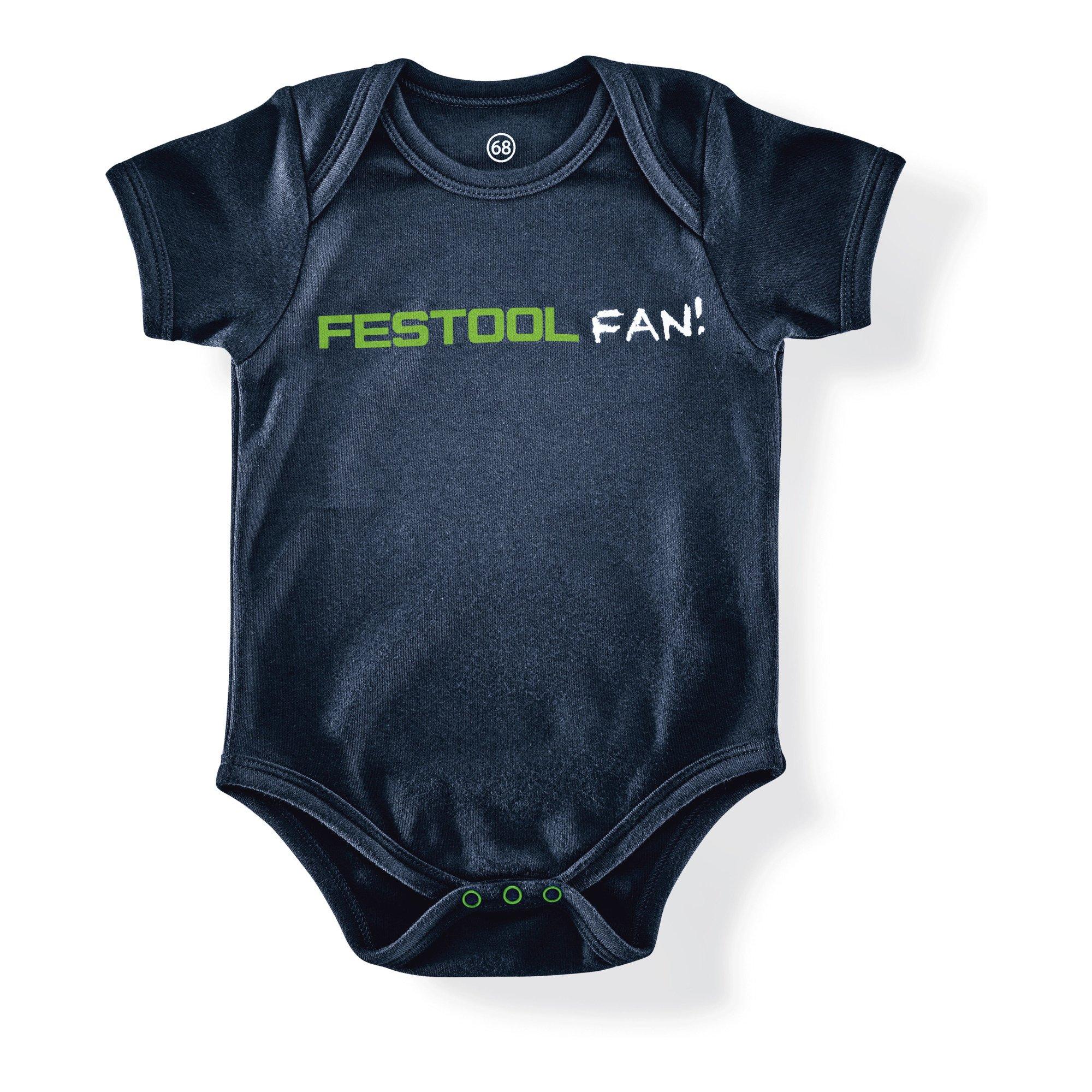 Festool Fan Babybody mit hochwertigem Material und komfortablem Design für die Kleinsten unter den Festool Fans, Größe S, 202307)