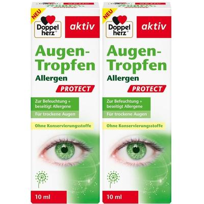 Doppelherz Augen-Tropfen Allergen Protect 2x 2x10 ml Tropfen