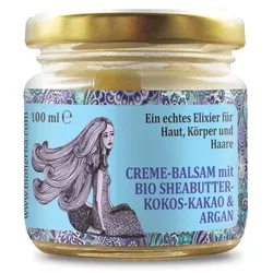 Creme-balsam Bio Sheabutter-kokos-kakao & Argan 100 ml