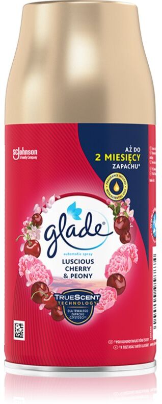 GLADE Automatic Spray Luscious Cherry & Peony désodorisant automatique recharge 269 ml