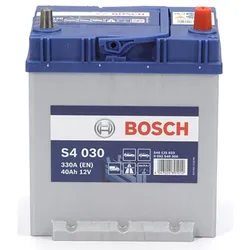 Autobatterie BOSCH S4030 12V 40Ah 330A B01 0 092 S40 300 Blei-Säure-Technologie