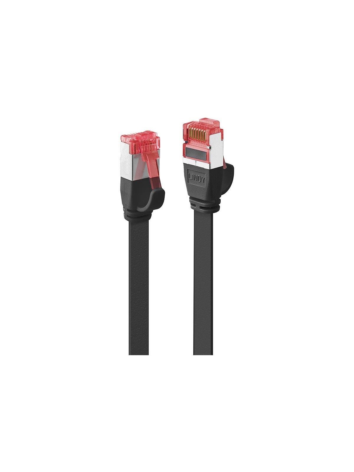 Lindy patch cable - 10 m - black - Schwarz - 10m
