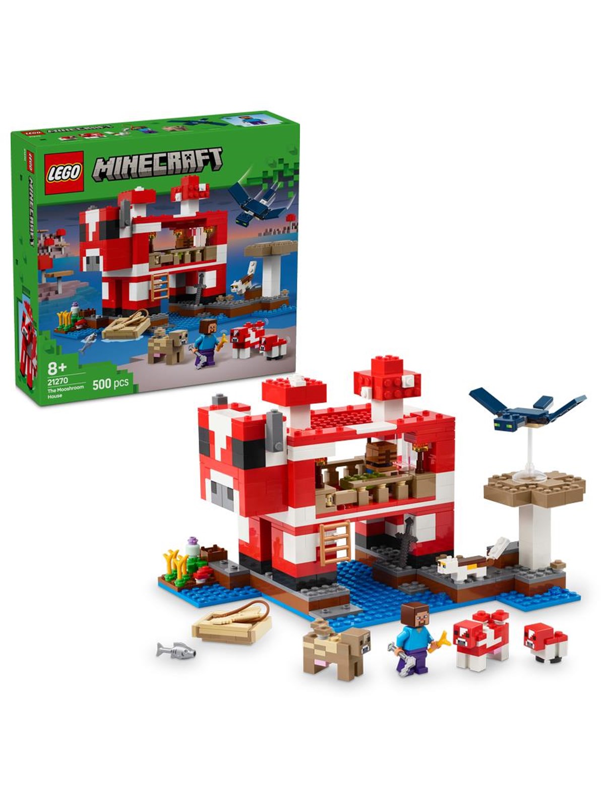 LEGO Minecraft 21270 Das Pilzkuh-Haus