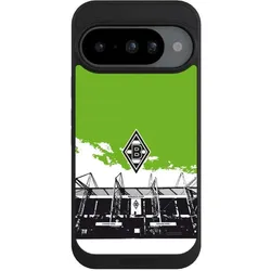 Nivocase Handyhülle für Google Pixel 10 Hülle NIVOpure Case Schwarz Borussia Mönchengladbach Fanartikel (Google Pixel 10), Smartphone Hülle, Schwarz