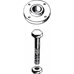 Flanschensatz DN40 PN6 M12x80 4.6 EN1092-1