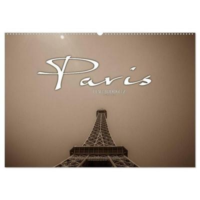 Paris (Wandkalender 2027 DIN A2 quer), CALVENDO Monatskalender