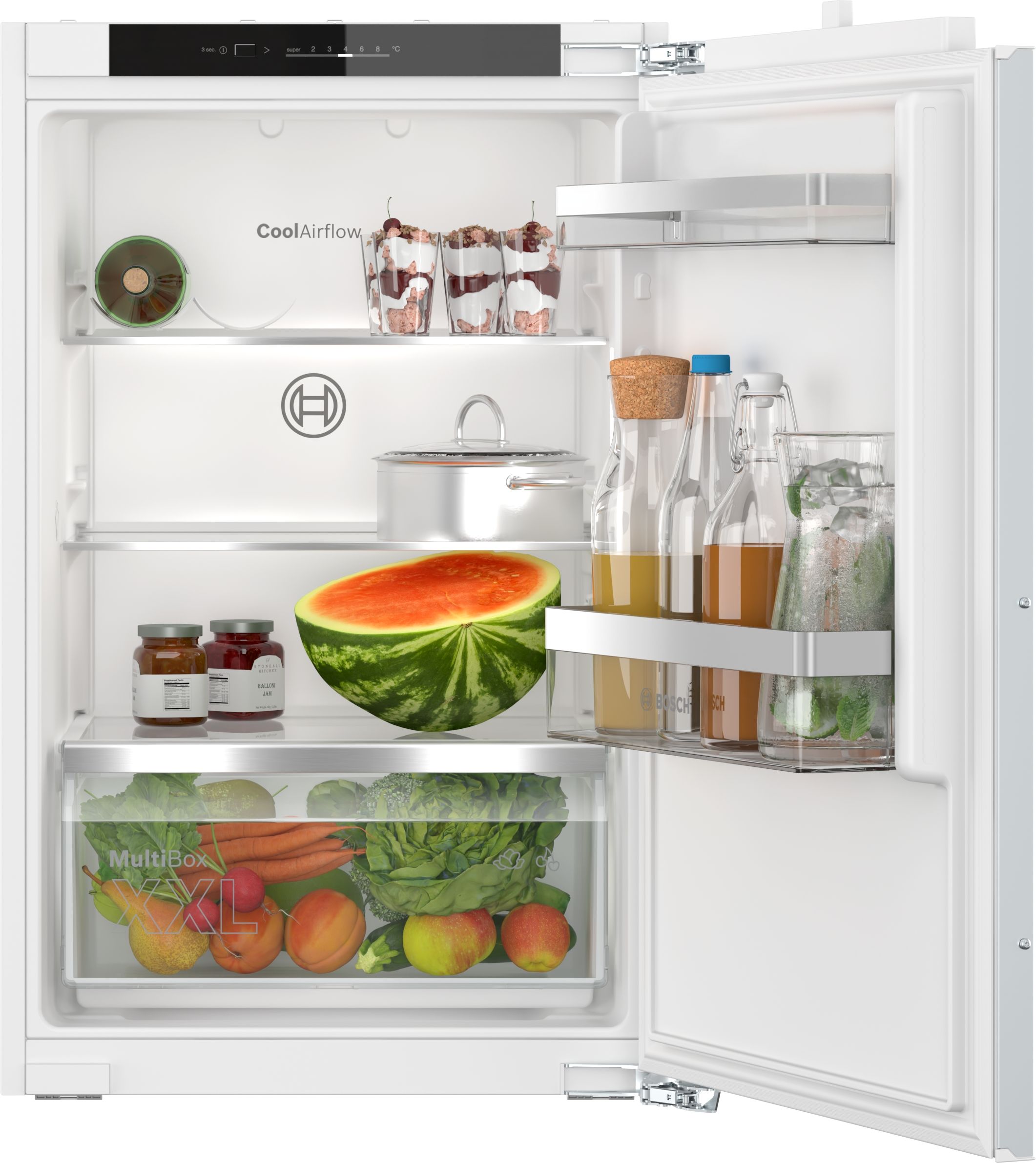 Bosch Serie 2 KIR21VFE0 136 l 88 cm Einbaukühlschrank EEK: E 92 kWh Jahr