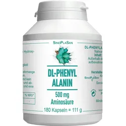 Dl-Phenylalanin 500 mg Aminosäure Rein 180 ST