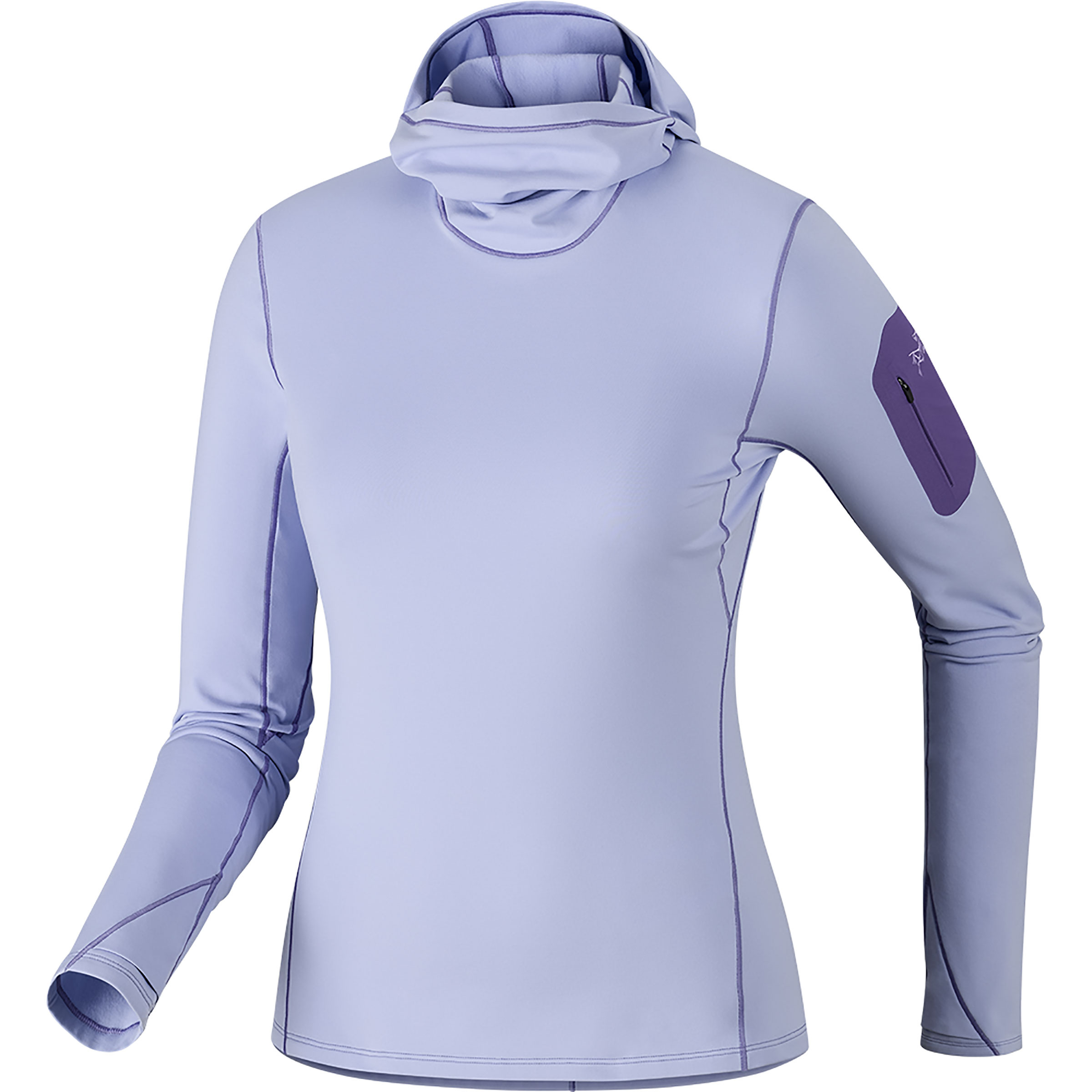 Arc'teryx Rho Damen Hoodies lila Größe M Trekking